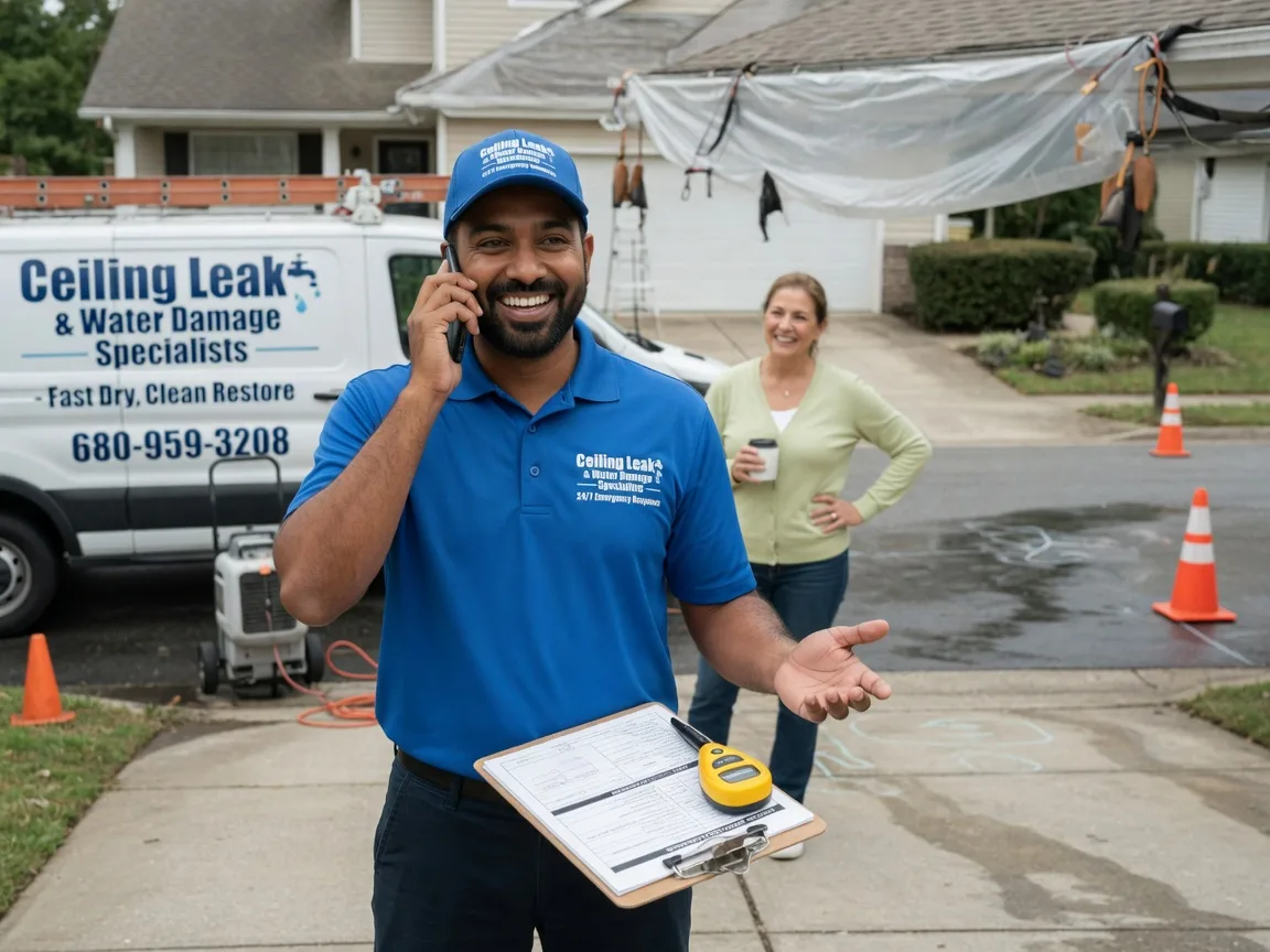 Ceiling Leak Cleanup Polk City, FL FAQs